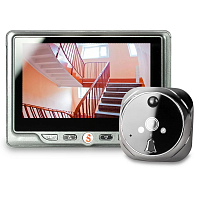 Видеоглазок для входной двери Ps-Link 4,3DM Grey — фото товара