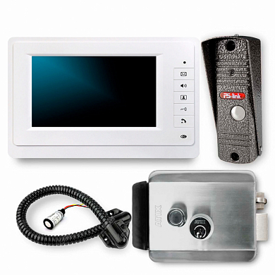 Комплект видеодомофона с электромеханическим замком Ps-Link KIT-VDI32-CH — детальное фото