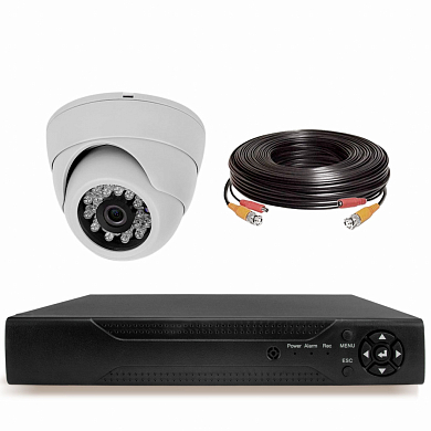 Комплект видеонаблюдения AHD 8Мп Ps-Link KIT-A801HD / 1 камера — детальное фото