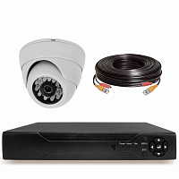 Комплект видеонаблюдения AHD 2Мп Ps-Link KIT-A201HD / 1 камера — фото товара