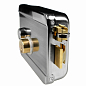 Комплект СКУД на одну дверь PS-Link KIT-T12MF-P-SSM / эл. механический замок / 2 считывателя RFID / Mifare