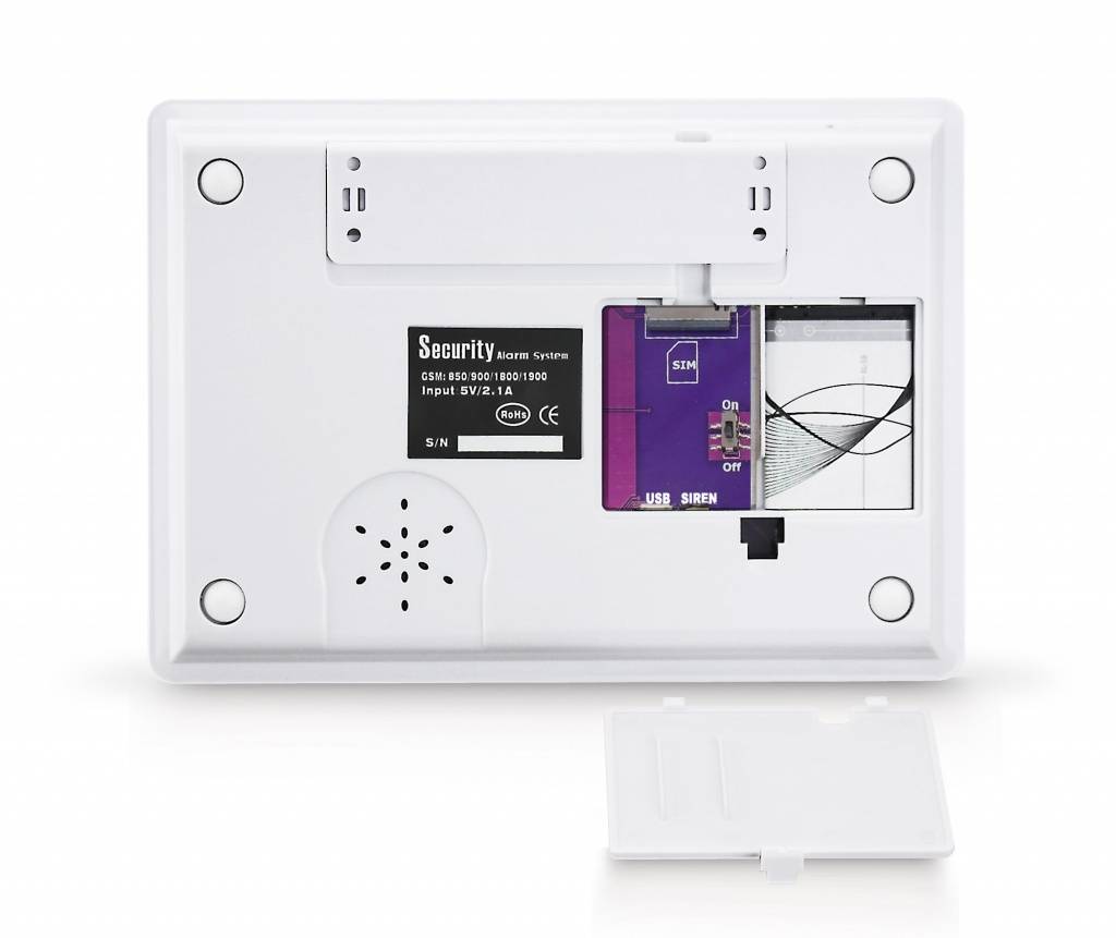 Беспроводная охранная (пожарная) WiFi GSM сигнализация Страж Сенсор для дома квартиры дачи коттеджа