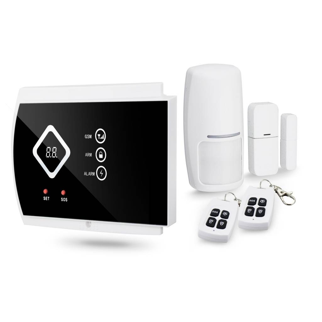 Комплект беспроводной охранной GSM видео сигнализации Страж Стандарт Видео + G90B для дома квартиры дачи коттеджа гаража
