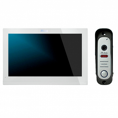Комплект видеодомофона с вызывной панелью Ps-Link KIT-130TDP-206CR-S — детальное фото