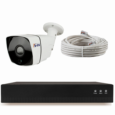 Комплект видеонаблюдения IP Ps-Link KIT-C501IP / 5Мп / 1 камера — детальное фото