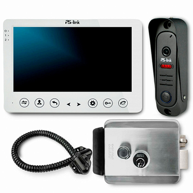 Комплект видеодомофона с электромеханическим замком Ps-Link KIT-715DP-CH — детальное фото