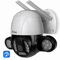 Камера видеонаблюдения WIFI 2Мп Ps-Link PS-WPE20 / LED подсветка 10 ламп / Поворотная — фото товара
