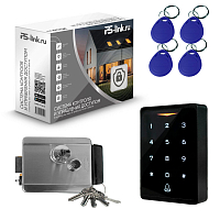 Комплект СКУД WIFI на одну дверь Ps-Link KIT-CH1-SSM / кодовая панель / эл. механический замок / RFID — фото товара