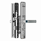 Умный дверной замок Ps-Link F5-TY с датчиком отпечатка пальца и защитой IP65 Серебристый