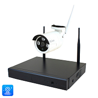 Комплект видеонаблюдения WIFI Ps-Link KIT-C301W / 3Мп / 1 камера — фото товара