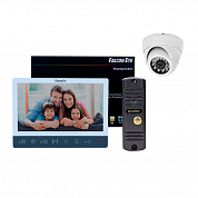 Комплект видеонаблюдения AHD 2Мп MilanoHD-301A / 1 камера / домофон — фото товара