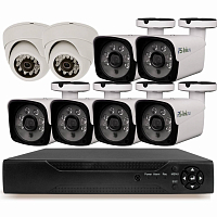 Комплект видеонаблюдения AHD 2Мп Ps-Link KIT-B226HD / 8 камер — фото товара