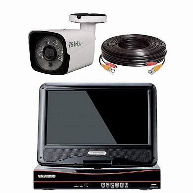 Комплект видеонаблюдения AHD 2Мп Ps-Link KIT-C9201HD / 1 камера / монитор — детальное фото