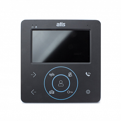Видеодомофон проводной Atis AD-480M Black — детальное фото