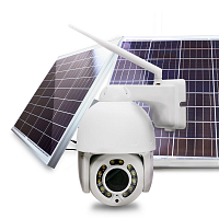 Камера видеонаблюдения 4G 2Мп Ps-Link SBM120W20 / солнечная панель 120Вт — фото товара