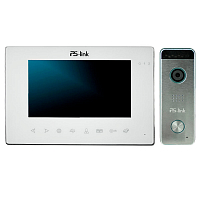 Комплект видеодомофона с вызывной панелью Ps-Link KIT-714TDP-207CR-S — фото товара