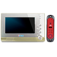 Комплект видеодомофона с вызывной панелью Ps-Link VDI34-AT380HR-R — фото товара