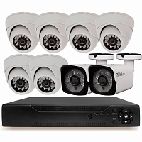 Комплект видеонаблюдения AHD 2Мп Ps-Link KIT-B262HD / 8 камер — фото товара