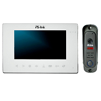Комплект видеодомофона с вызывной панелью Ps-Link KIT-714TDP-206CR-B — фото товара
