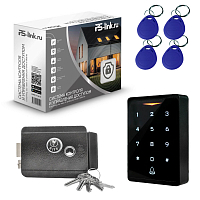 Комплект СКУД WIFI на одну дверь Ps-Link KIT-CH1-G / кодовая панель / эл. механический замок / RFID — фото товара