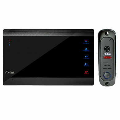 Комплект видеодомофона с вызывной панелью Ps-Link KIT-706DP-206CR-B — детальное фото