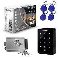 Комплект СКУД WIFI на одну дверь Ps-Link KIT-CH1-CH / кодовая панель / эл. механический замок / RFID — фото товара