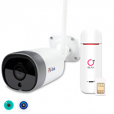 Комплект видеонаблюдения 4G Ps-Link KIT-XMD501-4G / 5Мп / 1 камера — детальное фото