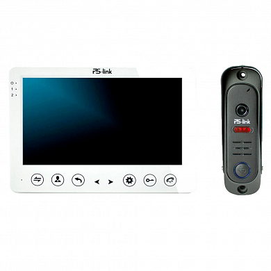Комплект видеодомофона с вызывной панелью Ps-Link KIT-715DP-206CR-B — детальное фото