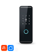 Умная WiFi панель доступа Ps-Link H102 с датчиком отпечатка пальца Чёрная — фото товара