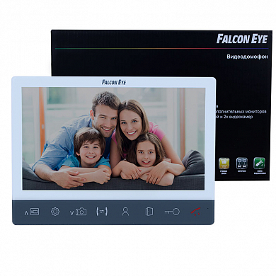 Цветной проводной видеодомофон с 10.1" дисплеем Falcon Eye Milano Plus HD — детальное фото