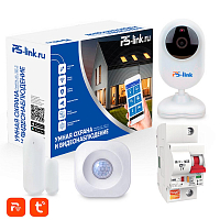 Комплект умного дома "Охрана, видеонаблюдение, управление питанием" Ps-Link PS-1212 — фото товара