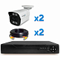 Комплект видеонаблюдения Nevview NVE-B202H / 2 камеры