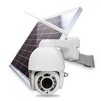 Камера видеонаблюдения 4G 2Мп Ps-Link SBM60W20 / солнечная панель 60Вт — фото товара