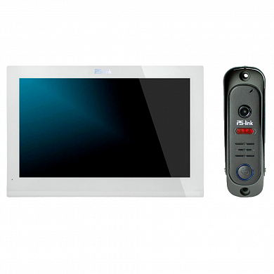 Комплект видеодомофона с вызывной панелью Ps-Link KIT-130TDP-206CR-B — детальное фото
