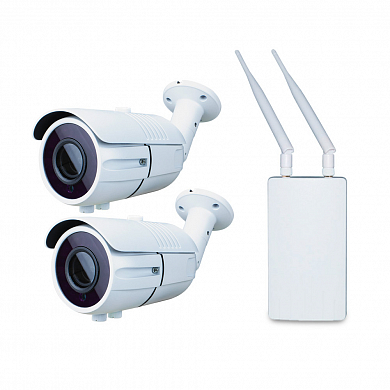 Комплект видеонаблюдения 4G Ps-Link KIT-C502R-4G /5Мп / 2 камеры — детальное фото