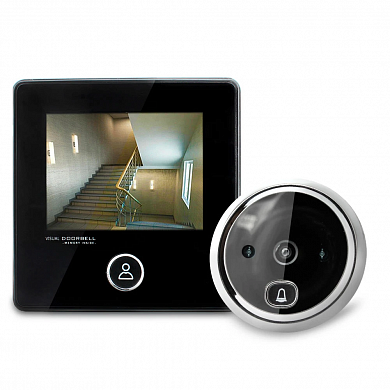 Видеоглазок для входной двери с монитором и звонком Ps-Link SFDD2 — детальное фото