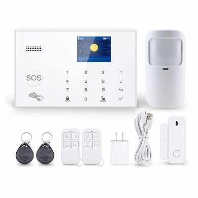 Беспроводная охранная WiFi GSM сигнализация PS-link G30/Страж Метрика для дома квартиры дачи белый корпус — детальное фото