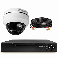 Комплект видеонаблюдения AHD 2Мп Ps-Link KIT-RTB201HD / 1 камера / PTZ — фото товара