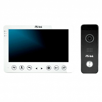 Комплект видеодомофона с вызывной панелью Ps-Link KIT-715DP-207CR-B — детальное фото