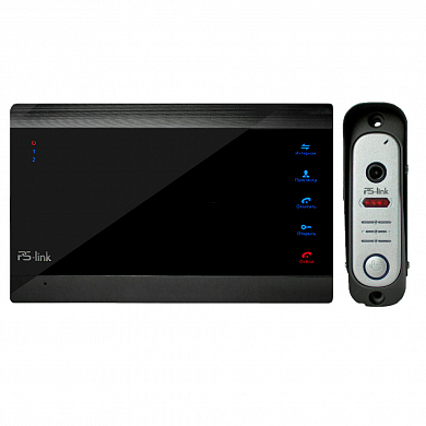 Комплект видеодомофона с вызывной панелью Ps-Link KIT-706DP-206CR-S — детальное фото
