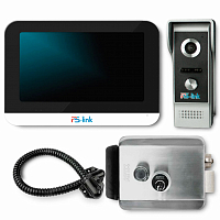 Комплект видеодомофона с электромеханическим замком Ps-Link KIT-DB10-CH / IP / POE — фото товара