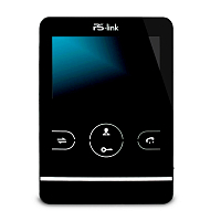 Видеодомофон проводной Ps-Link PS-402DP Черный с экраном 4,3" — фото товара