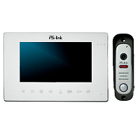Комплект видеодомофона с вызывной панелью Ps-Link KIT-714TDP-206CR-S — фото товара
