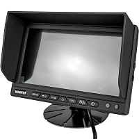 Монитор для систем видеонаблюдения на транспорте Ps-Link PS-MN07-1CH / AHD / 1 канал / без записи / 7" — фото товара