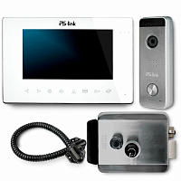 Комплект видеодомофона с электромеханическим замком Ps-Link KIT-714TDP-SS / WIFI / SD — фото товара