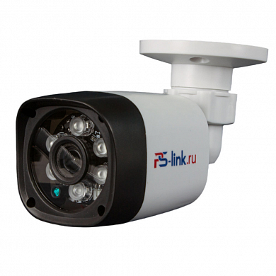 Камера видеонаблюдения AHD 5Мп Ps-Link PS-AHD205 в пластиковом корпусе — детальное фото