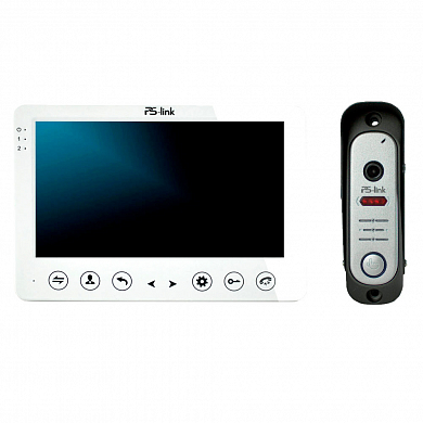Комплект видеодомофона с вызывной панелью Ps-Link KIT-715DP-206CR-S — детальное фото