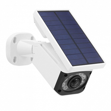 Муляж камеры видеонаблюдения с PIR сенсором и солнечной панелью Ps-Link VN-LED05 — детальное фото