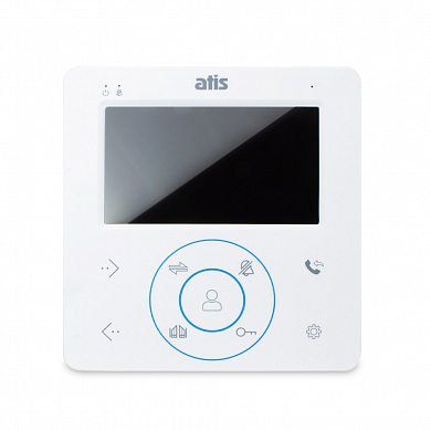 Видеодомофон проводной Atis AD-480M White — детальное фото