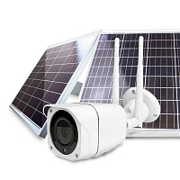 Камера видеонаблюдения 4G Ps-Link GBK120W50 / 5Мп / 1 камера / солнечная панель 120Вт — фото товара